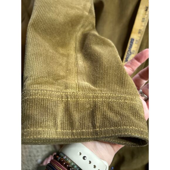 Vintage Banana Republic Barn Coat Men’s L | Western Field Suede Relaxed Tan - Picture 7 of 10